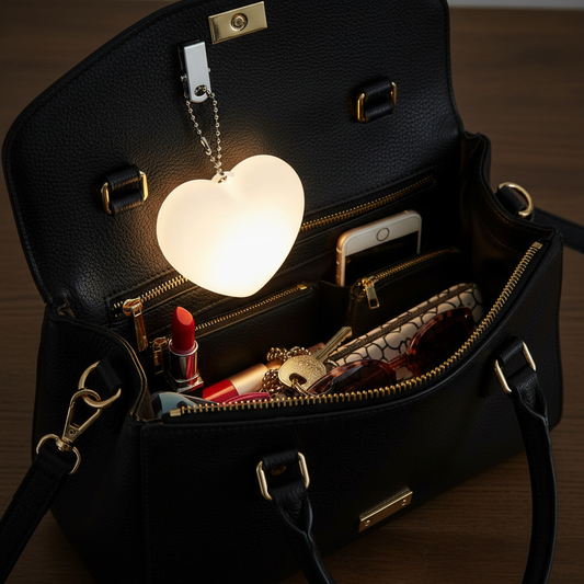 Heart Glow Bag Light